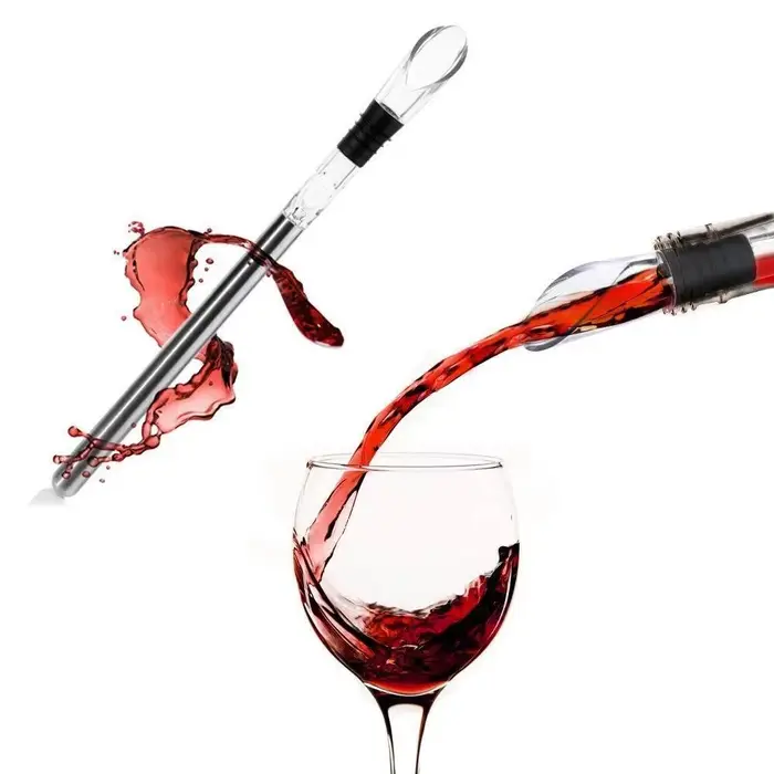 Verseur de vin en acier inoxydable avec refroidissement