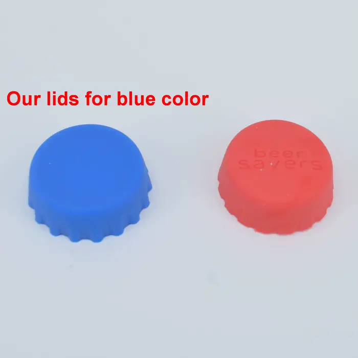 Lot de 5 bouchons de bouteille en silicone