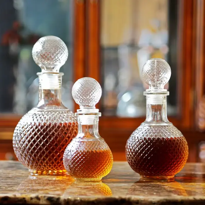 Carafe à vin en verre cristal