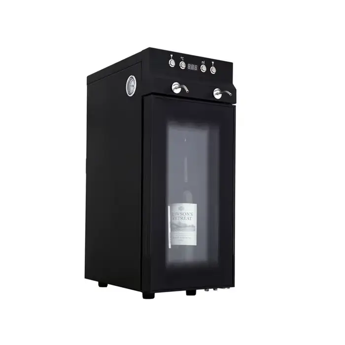 Refroidisseur de vin automatique de luxe pour 2 bouteilles