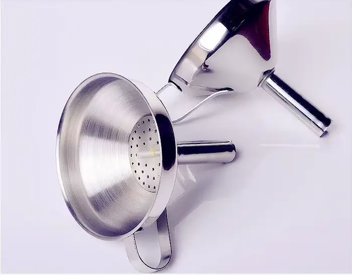 Entonnoir sanitaire en acier inoxydable 304
