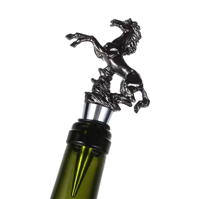 Bouchon de bouteille de vin en forme de tête de cerf