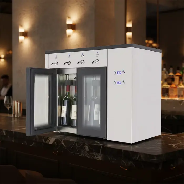 Réfrigérateur à compresseur électrique automatique de haute qualité pour bar à vin