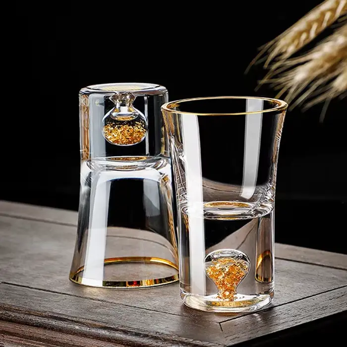 Verre en cristal sans plomb