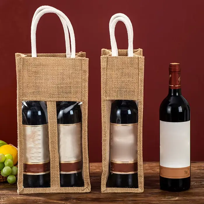 Sac à main de vin rouge