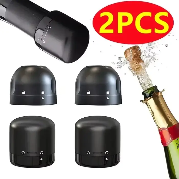 Bouchon de bouteille de vin réutilisable en silicone