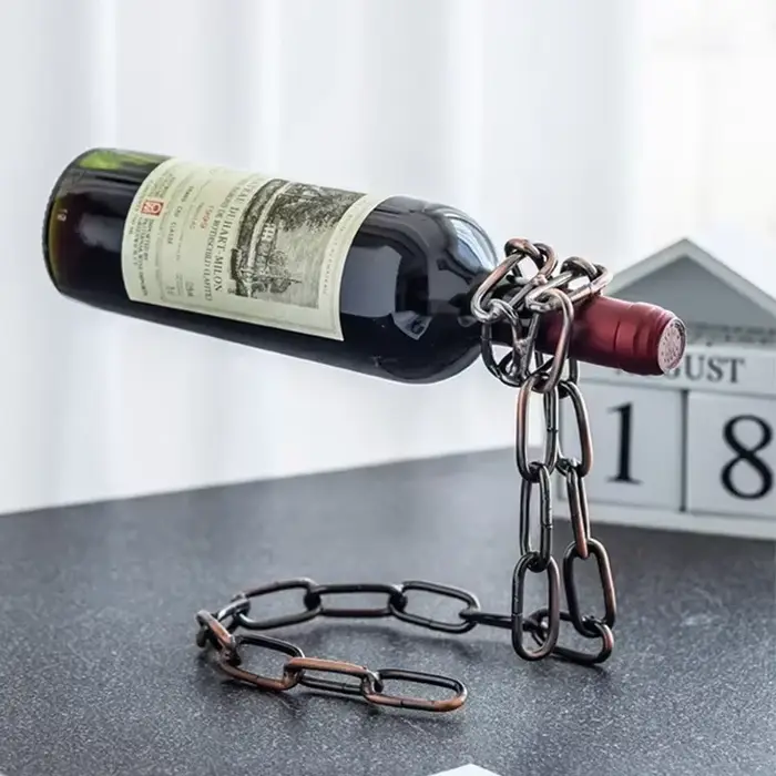 JOWine-Présentoirs à vin en fer à suspension magique