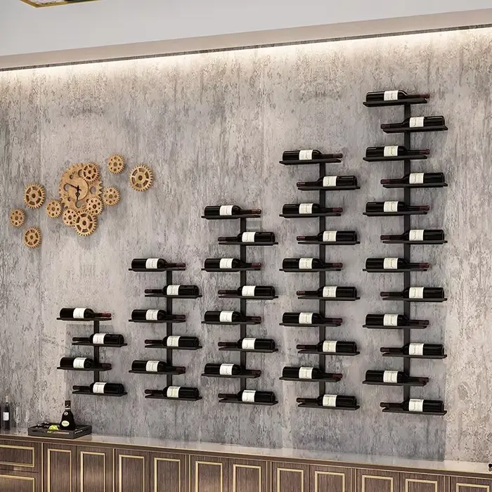 Casier à vin mural, armoire suspendue créative