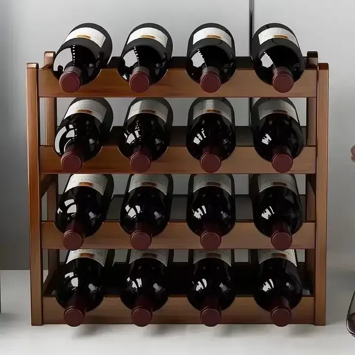 Range-bouteilles de table créatif pour la maison