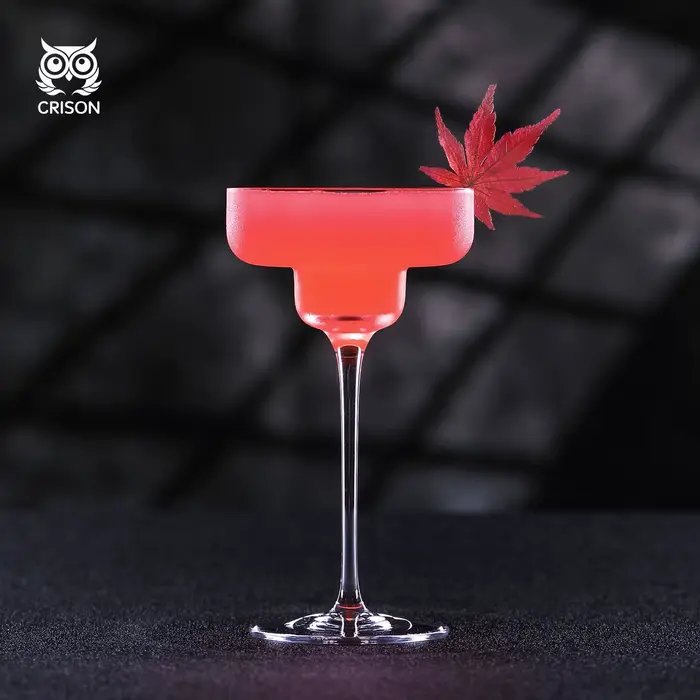 Tasse à Cocktail Margarita en verre cristal Crison Pre07, pour Bar, fournitures professionnelles pou